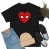 Spiderman Heart T Shirt