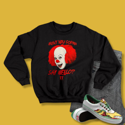 Stephen King Tim Curry Sweatshirt