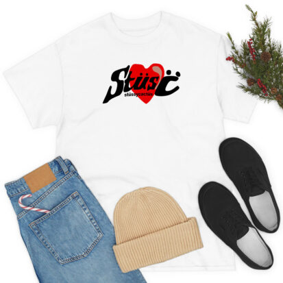 Stussy x CPFM Heart T Shirt