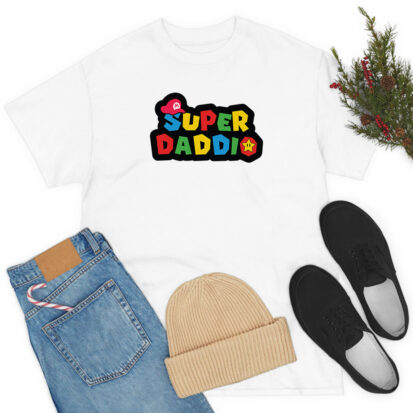 Super Daddio Mario Bros Cool T Shirt