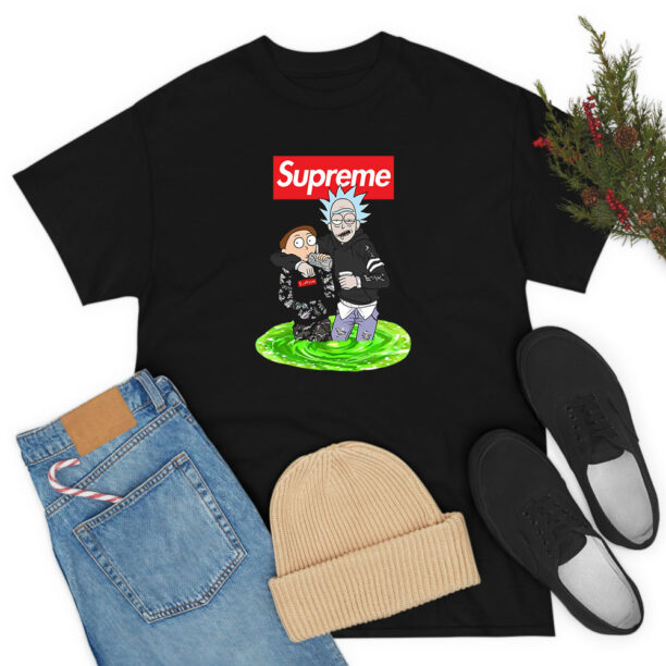 Supreme Style Rick And Morty T Shirt