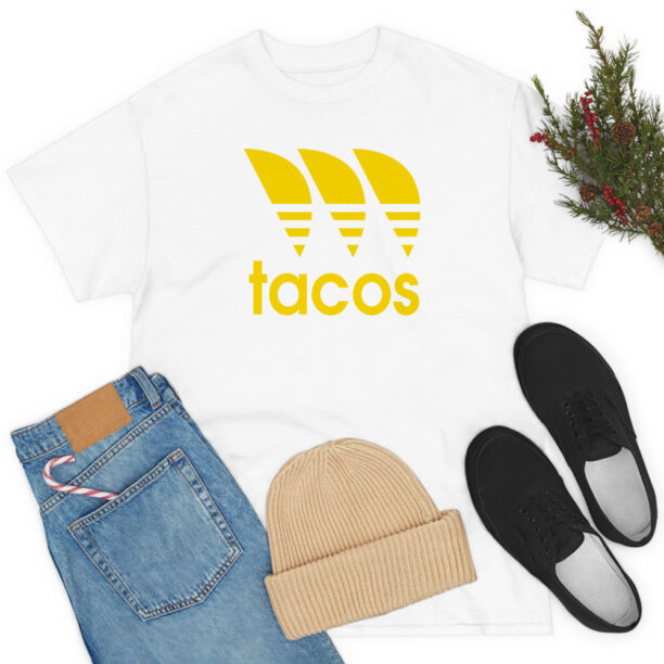 Tacos Funny Taco Adidas Parody T Shirt