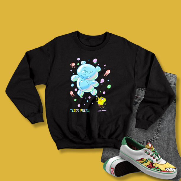 Teddy Fresh X Spongebob Bubbles Sweatshirt