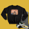 The Flintstones Fred Go Lowbrow Vintage Sweatshirt