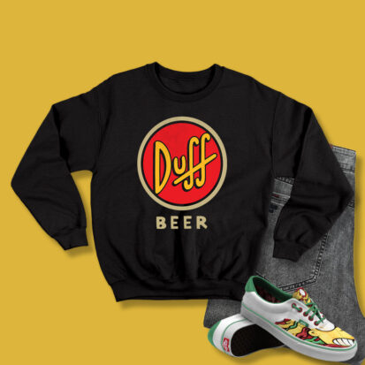 The Simpsons Duff Beer Sweatshirt