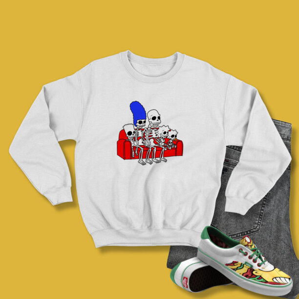 The Simpsons Skeletons Sweatshirt