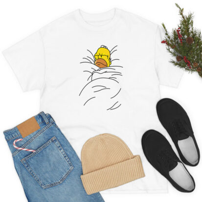 Toast Cinnamon Bun of Homer Simpsons Ringer T Shirt