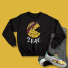 Tupac Pac Man Hip Hop Parody Sweatshirt