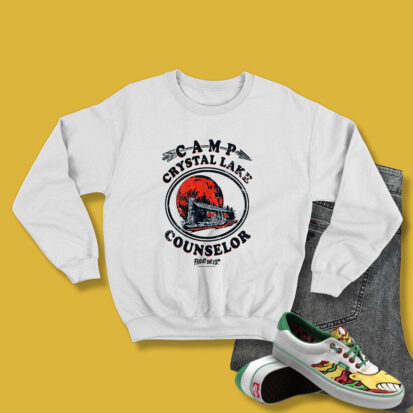 Vintage Camp Crystal Lake Counselor Sweatshirt