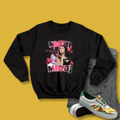 Vintage Nicki Minaj Pink Sweatshirt