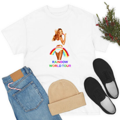 Vintage Super Mariah Carey Rainbow Tour T Shirt