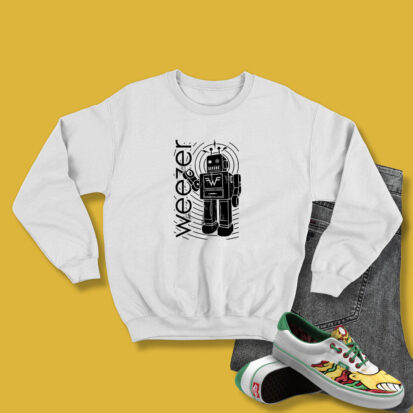 Weezer Robot Sweatshirt