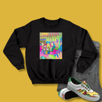 Wild Thornberrys Trippy Forest Nickelodeon Sweatshirt