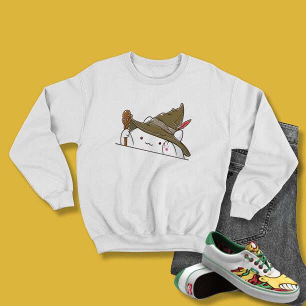 Wizard Bongo Cat Sweatshirt