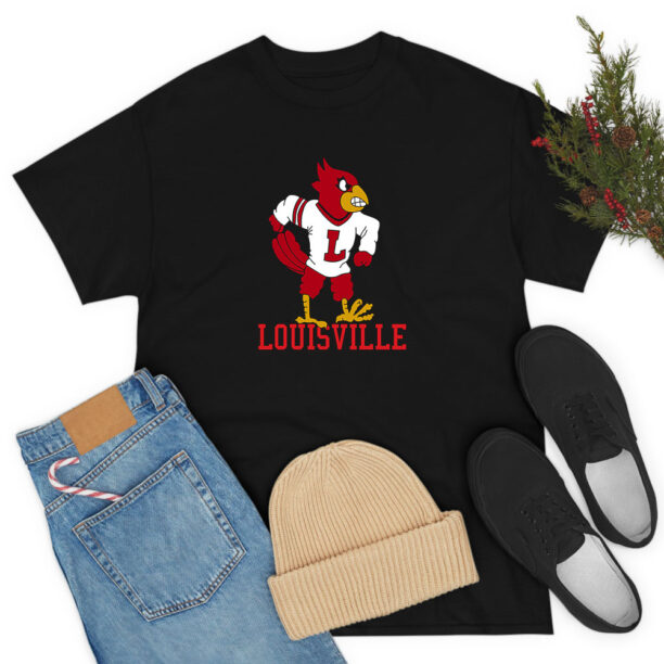 louisville cardinals Vintage Style T Shirt