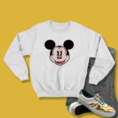 unny Disney Mickey Mouse Fangs Sweatshirt